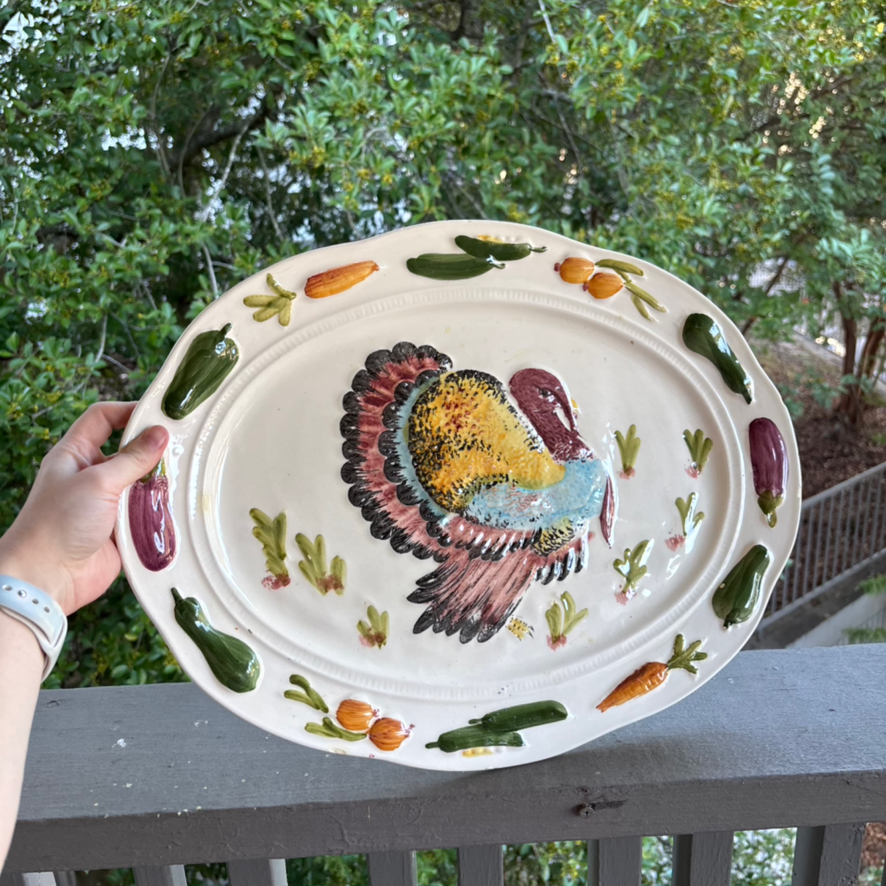 Large turkey platter