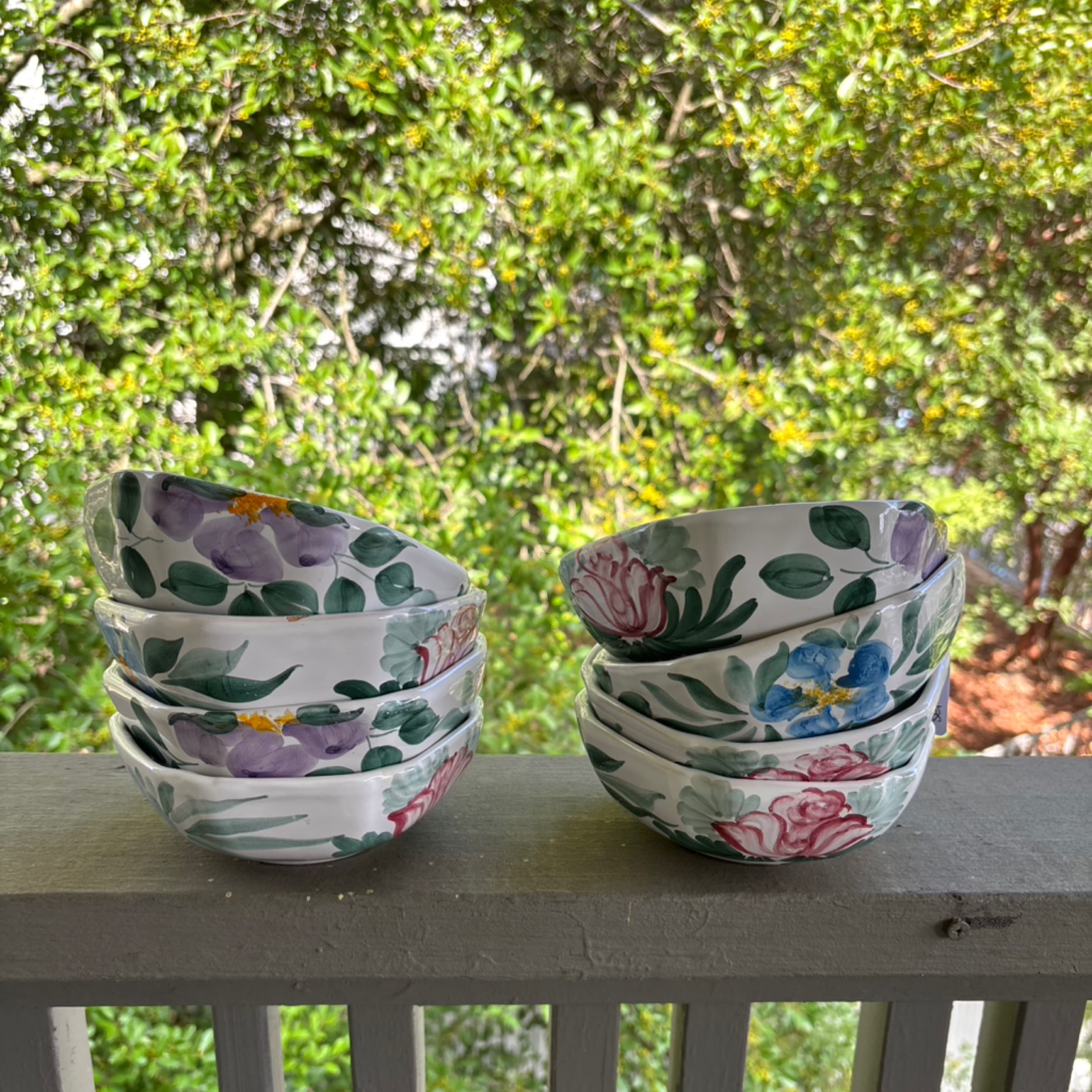 Floral bowl